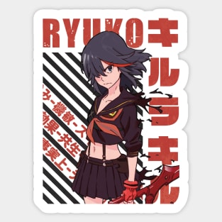 Kill la Kill - Ryuuko / Ryuko Matoi Sticker